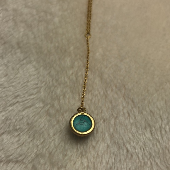 Turquoise Lariat 925AV Necklace - Picture 9 of 9